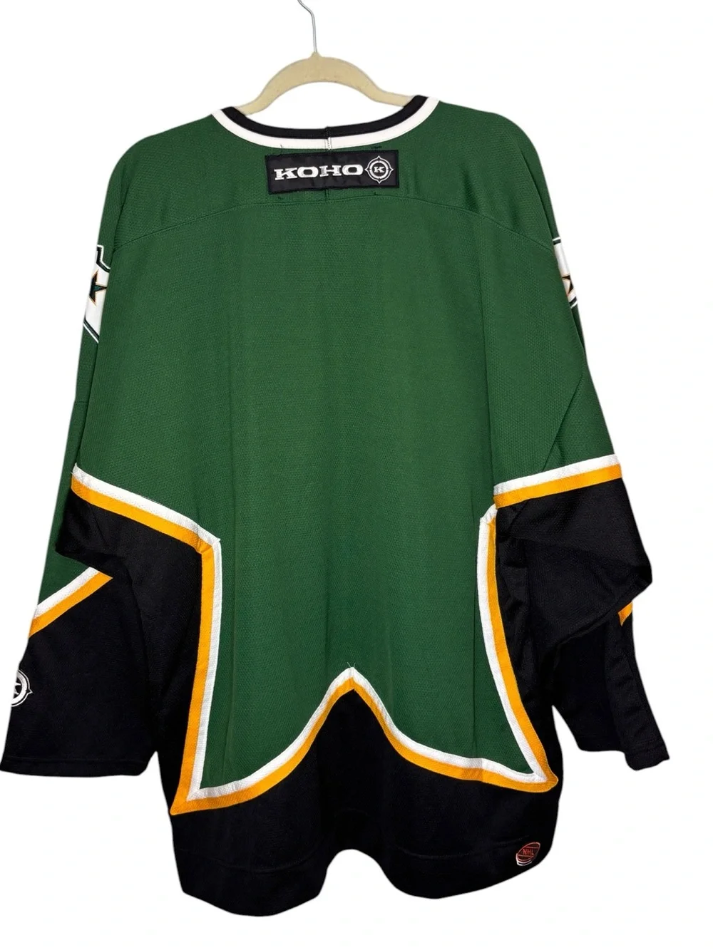 VIntage Koho Dallas Stars Hockey Jersey Men’s Size XL‎ Green Black NHL Official